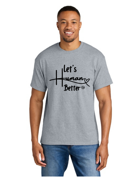 Let’s Human Better T-shirt (Unisex) - Image 7